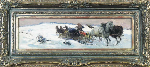 Alfred Wierusz-Kowalski, Sanna, po 1890