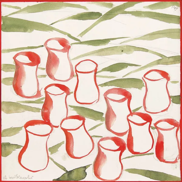 Andrzej Wróblewski, DZBANKI, ok. 1948-49