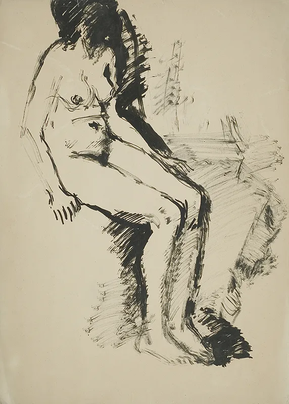Zdzisław Lachur, Akt, 1961