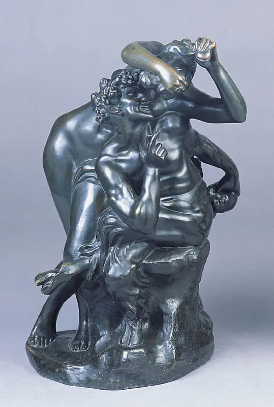 Jef (Josef Maria Thomas) Lambeaux, Faun i Nimfa, ok. 1890
