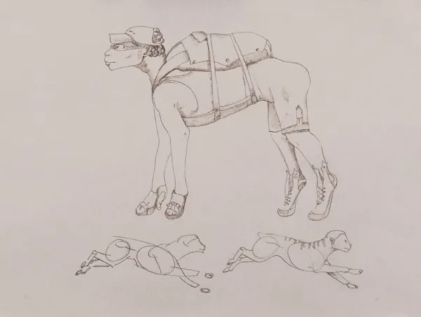 Oleg Kulik, Z cyklu Family of the Future, 1997