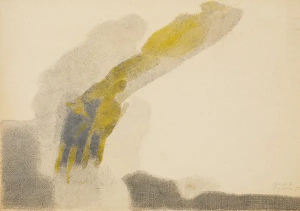 Halina Chrostowska, Rysunek B, 1973