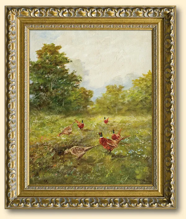 Georg (George) Majewicz, BAŻANTY NA ŁĄCE