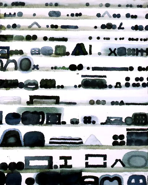 Jan Tarasin, Z cyklu „Przedmioty“, 1996