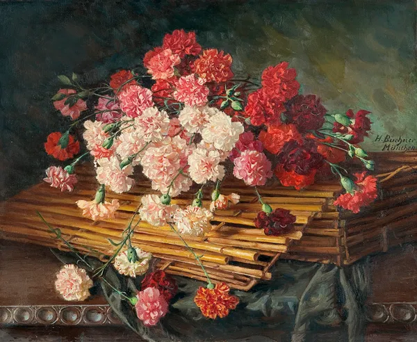 Hans Buchner, GOŹDZIKI W KOSZYKU