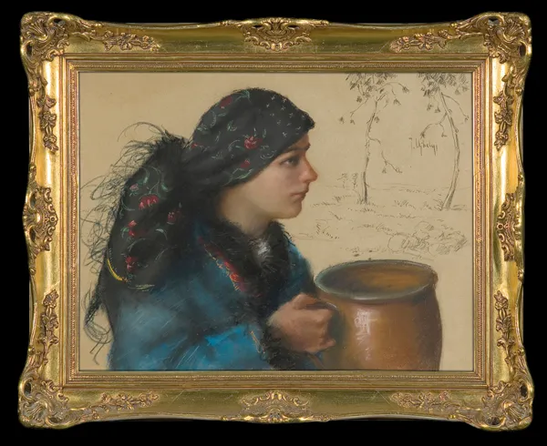 Józef  Ujhelyi, DZIEWCZYNA Z DZBANEM