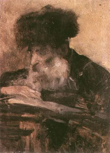 Samuel Hirszenberg, Żyd w lisiej czapce