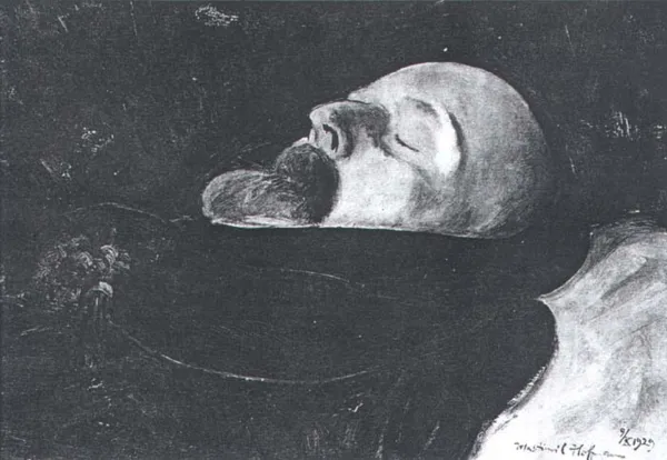 Vlastimil Hofman, Jacek Malczewski w habicie franciszkańskim