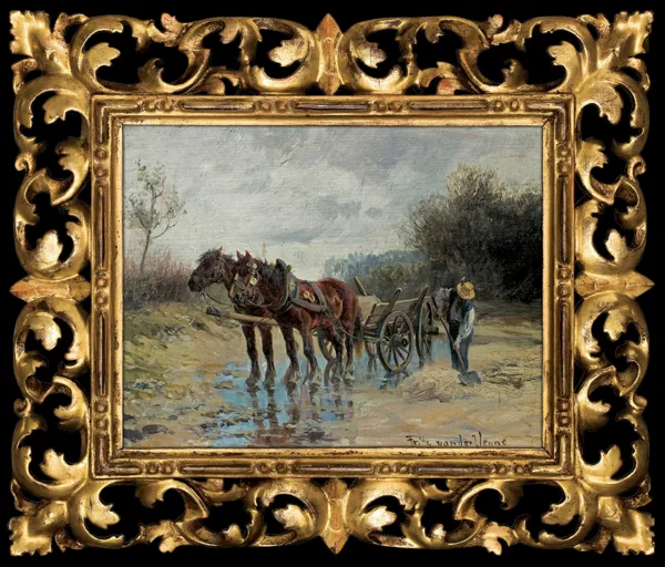 Fritz van der Venne, ZAPRZĘG I PIASKARZ