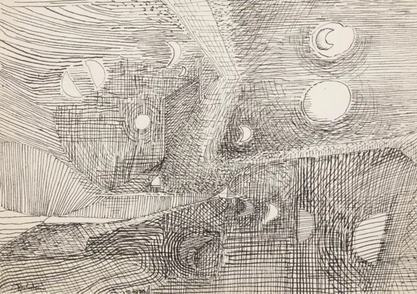 Erna Rosenstein, KOMPOZYCJA „KOSMICZNA”, 1979 [?] 