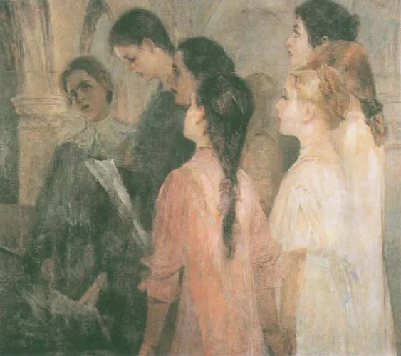 Otto Pippel, Chór dziewczęcy