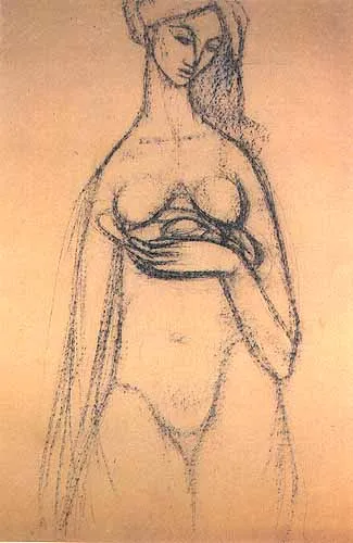 Roman Opałka, Akt dziewczyny z owocami