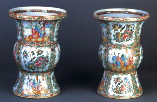 Autor nierozpoznany, PARA WAZONÓW, poł. XIX w.