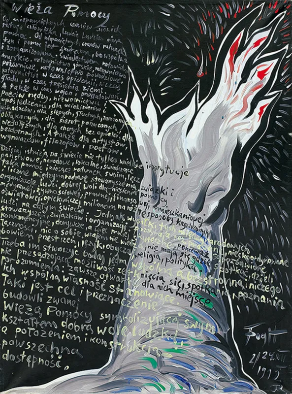 Andrzej Fogtt, WIEŻA POMOCY, 1992