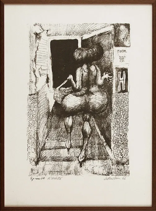 Jan Lebenstein, Ballon - Baba, 1966