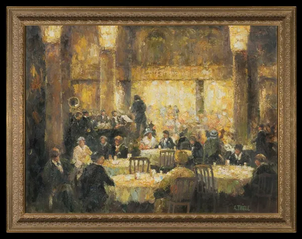 Alexander Thiele, CAFE LUITPOLD W MONACHIUM, po 1950