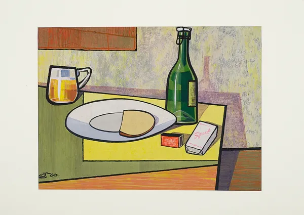 Jerzy Szelągowski, Martwa natura, 1960