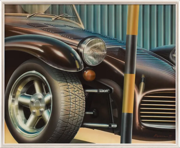 Andrzej Jakub  Kapica, Maska samochodu, 1991