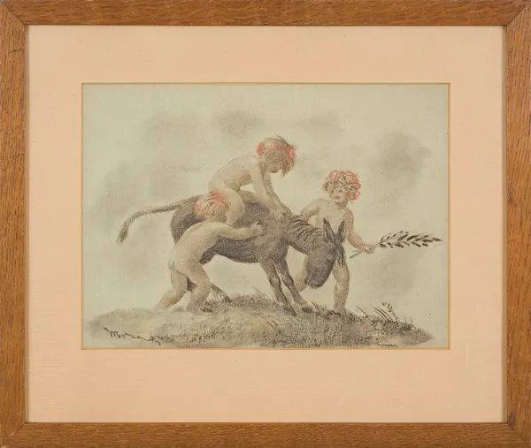 Wacław Borowski, ZABAWA Z OSIOŁKIEM