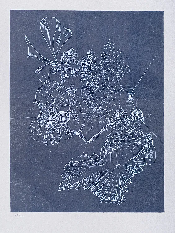 Hans  Bellmer, DEMANDE EN MARIAGE, ok. 1970