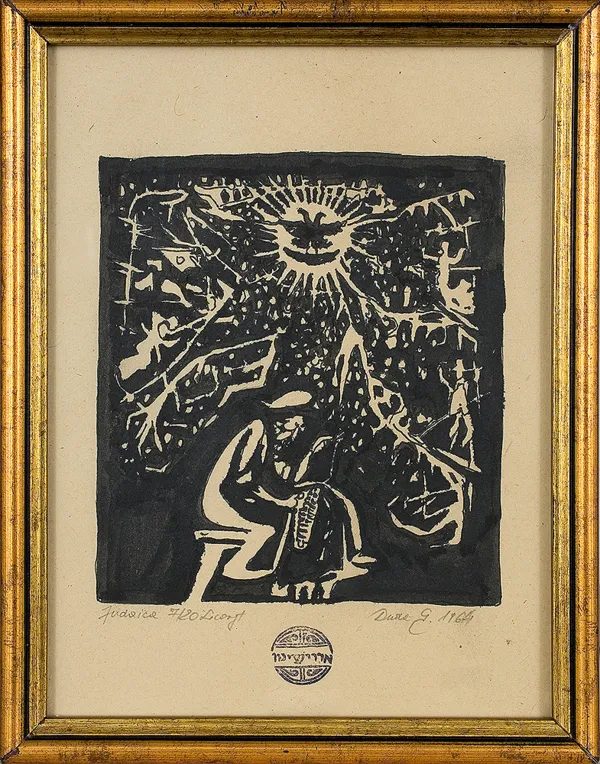 Jerzy Duda Gracz, Krawiec, z cyklu Judaica, 1964