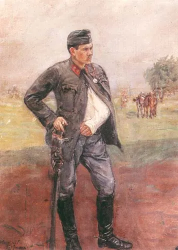 Vlastimil Hofman, Ranny żołnierz