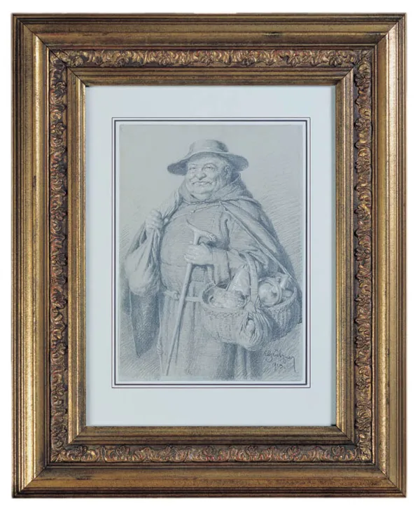 Eduard von Grützner, Zakonnik z Koszem, 1913