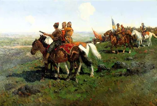 Franz Roubaud, Wyjazd w step