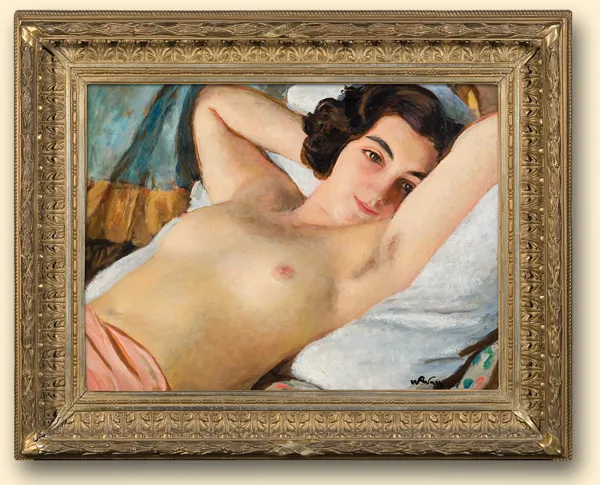 Wojciech Weiss, PÓŁAKT MODELKI, ok. 1940