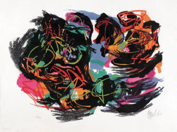 Karel Appel, Informel, 1960