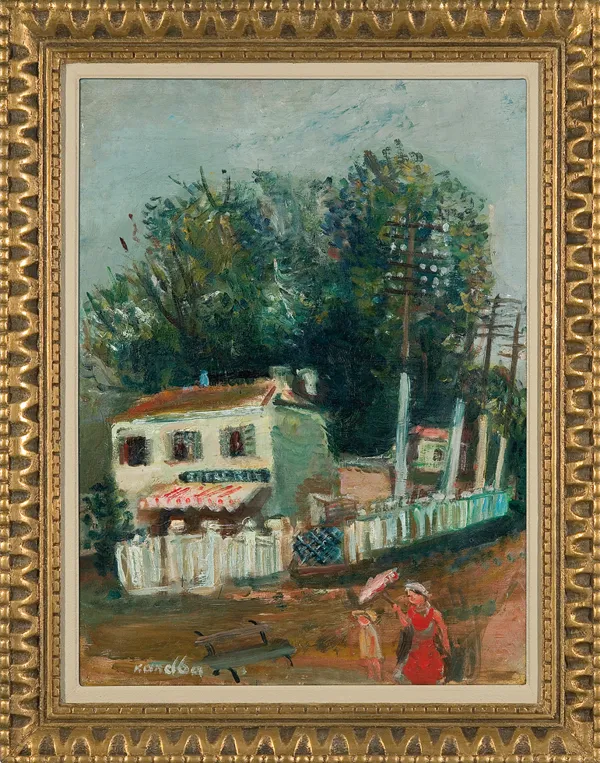 Rajmund Kanelba, NA PRZECHADZCE, przed 1939 