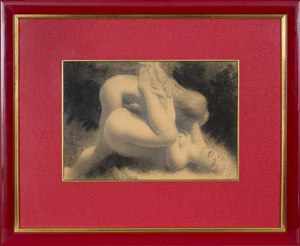 Stefan Żechowski, Scena erotyczna, 1968