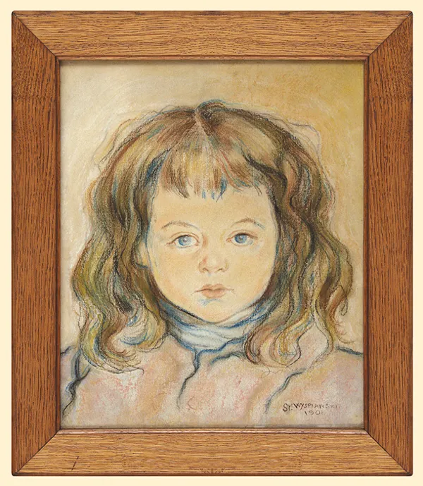 Stanisław Wyspiański, PORTRET MAŁEJ JÓZI, 1901