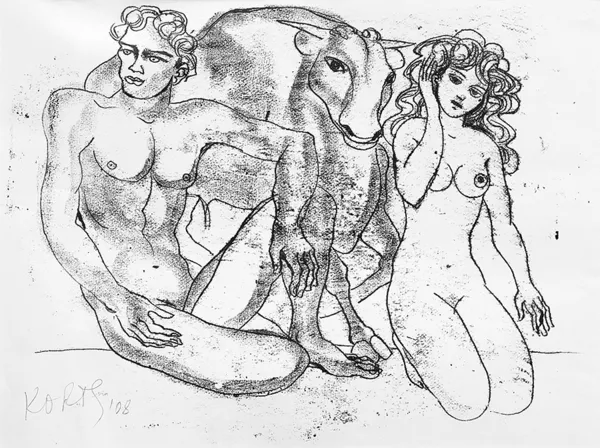 Katarzyna  Orthwein, z cyklu Erotyki, 2008