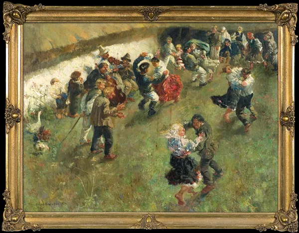 Marian Kratochwil, Niedziela w Ożomli, 1934