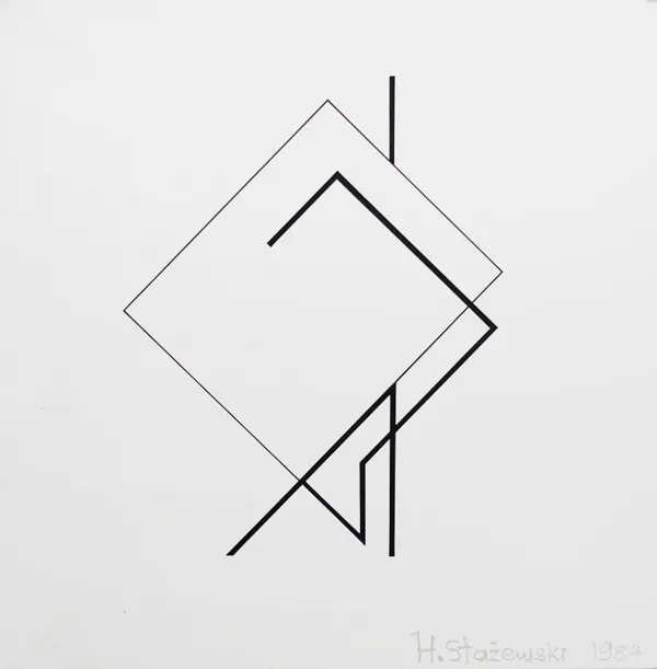 Henryk Stażewski, Kompozycja, 1984