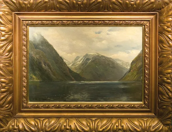 B Karstin, JEZIORO ALPEJSKIE, 1906