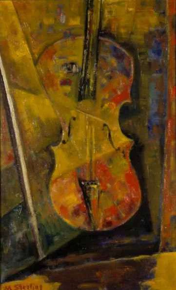 Marc Sterling, Martwa natura ze skrzypcami
