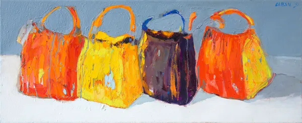 Jolanta Caban, CZTERY TORBY, 2017