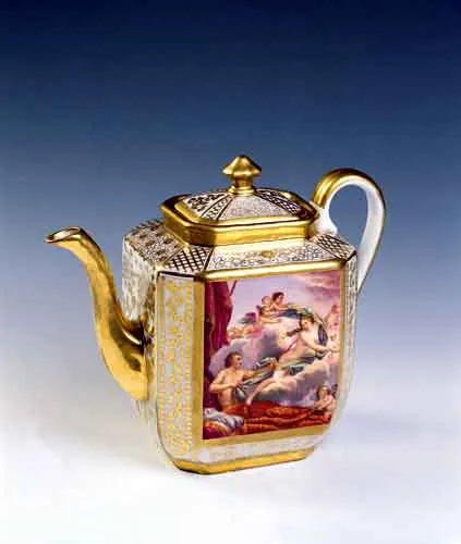 Autor nierozpoznany, Czajnik porcelanowy