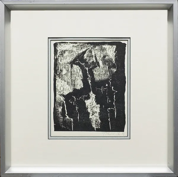 Jerzy Tchórzewski, Kompozycja, 1963 (z katalogu Konfrontacje)