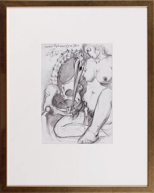 Franciszek Starowieyski, Śmierć łapie mendy w XVI wieku, 1995