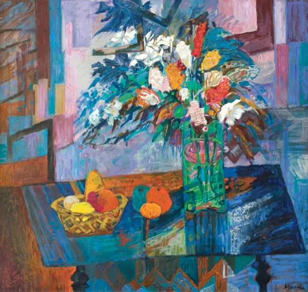 Jan Szancenbach, KWIATY, 1982