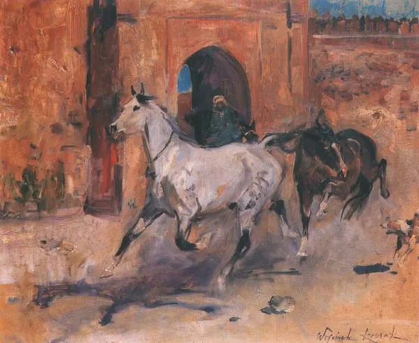 Wojciech Kossak, Wspomnienia z Marakeszu