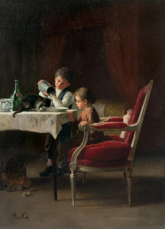 Jean Paul Haag, ŚNIADANIE DLA KOTKA 