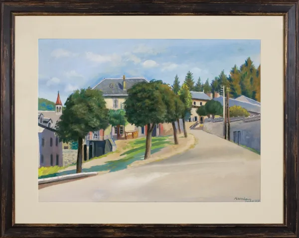 Abraham Weinbaum, WIDOK Z CONDAC, 1938