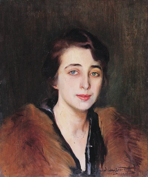 Konrad Krzyżanowski, PORTRET PANI, 1918 