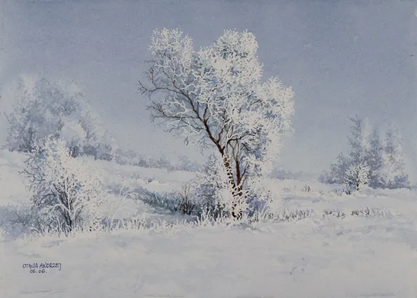 Andrzej Otawa, Pejzaż zimowy