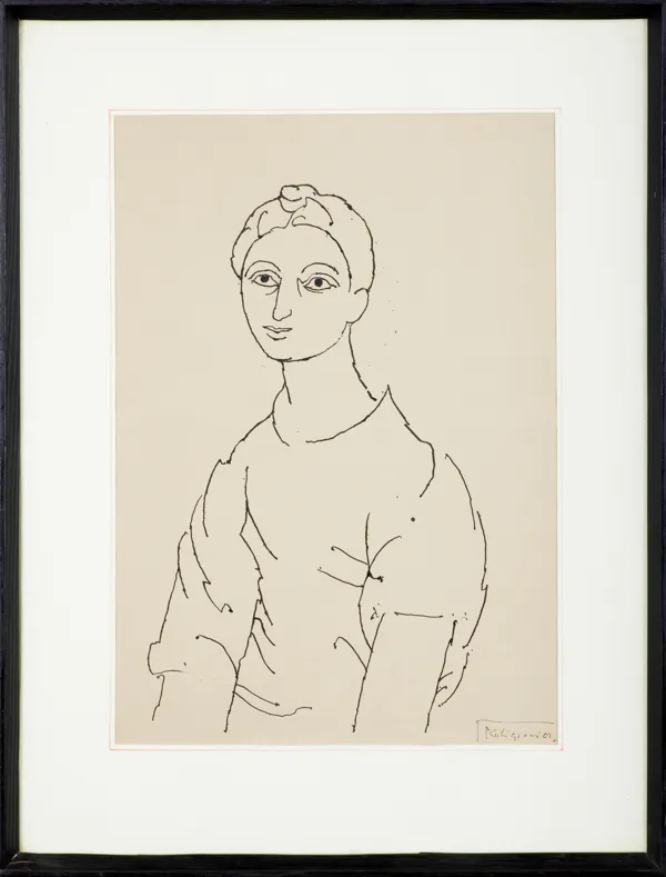 Tadeusz Kulisiewicz, SIEDZĄCA KOBIETA, LATA 80. XX W.