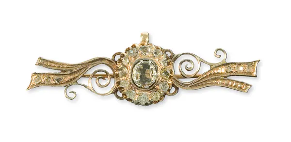 Autor nierozpoznany, BROSZA ZŁOTA, Warszawa, koniec XIX w.